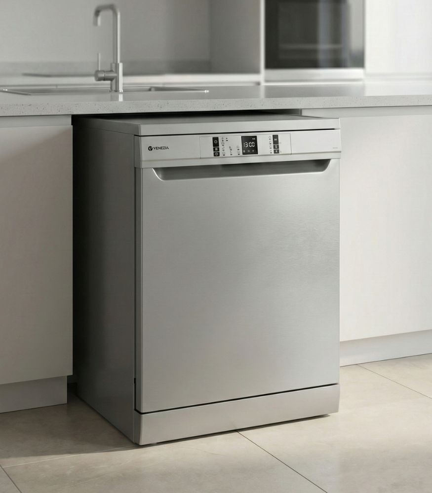 Lave-vaisselle VENEZIA VZA1F - VZA1FS – 13 couverts – Inox – A++