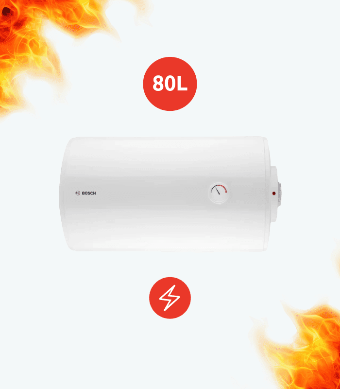 CHAUFFE EAU BOSCH 80L Horizontal – Image 1