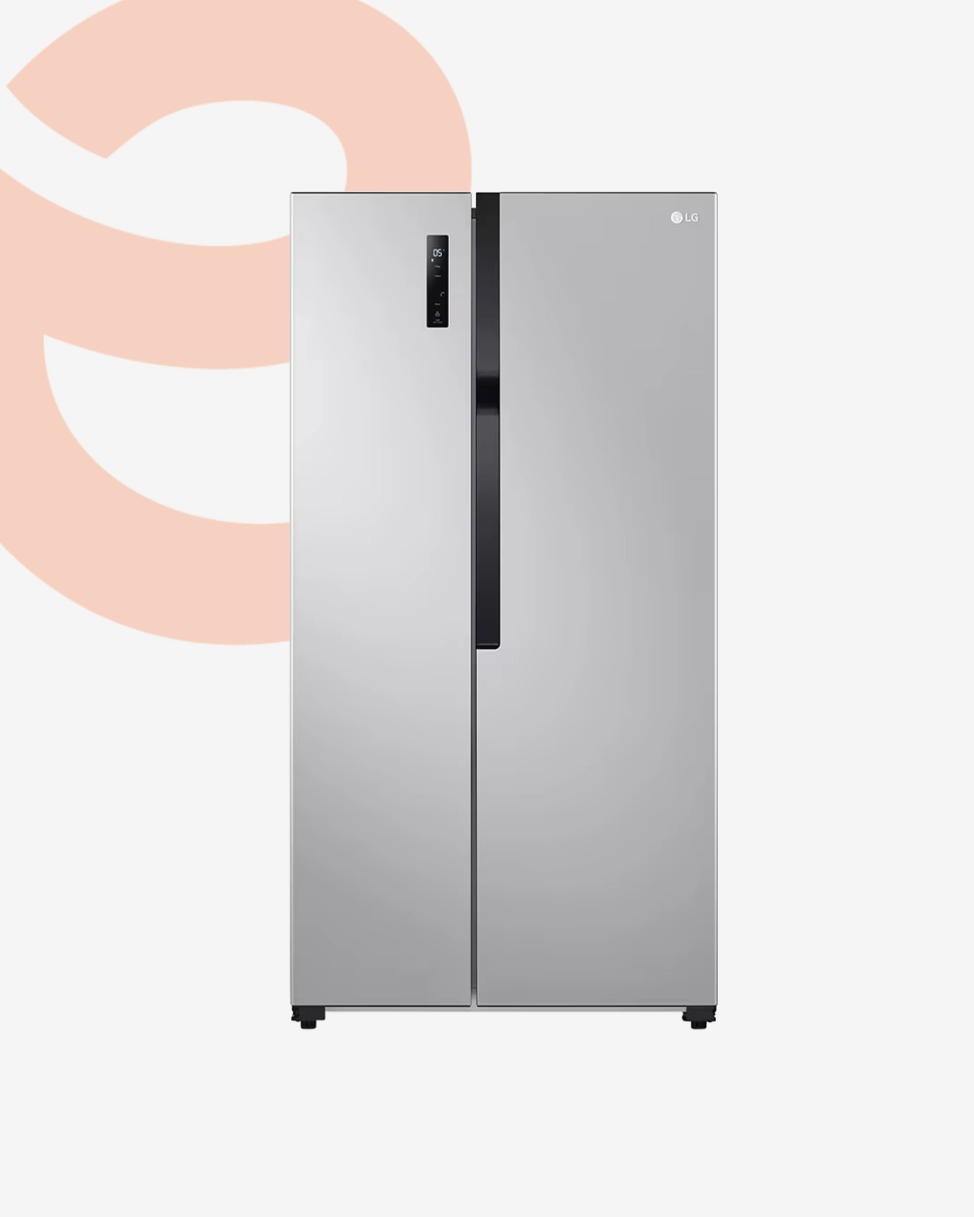 Réfrigérateur LG side by side 423L GR-B507PQAM Linear Cooling