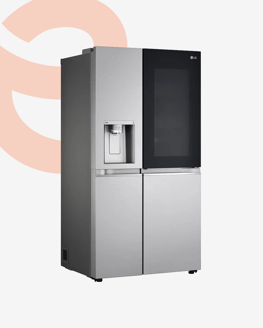 Réfrigérateur LG side by side 635L GR-X257CSES InstaView Door-in-Door